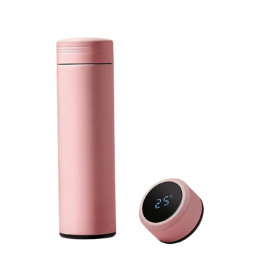 500ml Smart Thermos Water Bottle